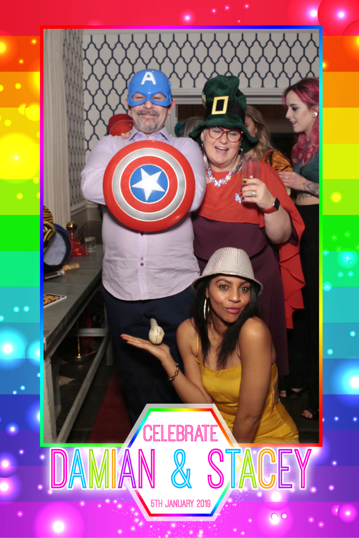 Damian and Stacey's Wedding | View more photos from the event at gallery.myphotoboothexperience.co.uk/u/MyPhotoBoothExperienceLtd/Damian-and-Staceys-Wedding